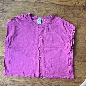 Free People Fuchsia Sleeveless Top